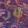 PURPLE MULTI color swatch for Paisley Tummy Control One Piece