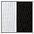 BLACK & WHITE color swatch for 2 Pk Short Sleeve Bodysuits