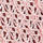 ROSE & WHITE color swatch for Tassel Crochet Cover Up