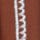 RUST-WHITE color swatch for Embroidered Blouse