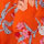 ORANGE MULTI color swatch for Floral Tie Neck Blouse