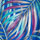 BLUE MULTI color swatch for Palm Print Tankini Set