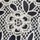 BLACK & WHITE color swatch for Contrast Floral Lace Dress