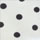 BLACK DOTTED color swatch for Polka Dot High Waisted Shorts