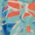 BLUE CORAL color swatch for Keyhole Print Maxi Dress