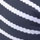 WHITE & NAVY color swatch for Twisted Striped One Piece