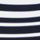 BLACK & WHITE color swatch for Striped One Piece