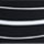BLACK & WHITE color swatch for Striped Square Neck One Piece