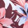 CREAM MULTI color swatch for Floral Print Bandeau Bikini Top, Floral Print Bikini Bottom