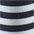 NAVY STRIPED color swatch for Striped Loose Tankini Top, Classic Bikini Bottom