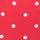 RED & WHITE color swatch for Polka Dot Underwire Bikini Top, Pattern Mid Rise Bikini Bottom