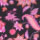 BLACK & PINK color swatch for Printed Mid Rise Bikini Bottom