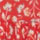 RED PRINTED color swatch for Floral Pattern Midi Dress