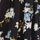 BLACK FLORAL color swatch for Ruffle 3/4 Sleeve Dress