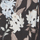 BLACK & BROWN color swatch for Knot Detail Floral Dress