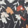 BLACK PRINTED color swatch for Long Sleeve Floral Dress