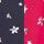 NAVY & PINK color swatch for 2 Pk Star Print Tops