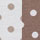 TAUPE & WHITE color swatch for 2 Pk Polka Dot Tops