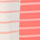APRICOT & WHITE color swatch for 2 Pk Striped Cami Tops