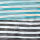TEAL & BLACK color swatch for 2 Pk Striped Short Sleeve Tops