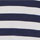WHITE & NAVY color swatch for Striped V-Neck Top