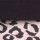 BLACK PRINTED color swatch for Leopard Short Pajama Set