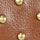 COGNAC color swatch for Studded Leather Sandals