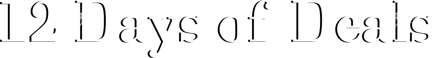 12 Days of Holiday Deals